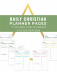 DAILY CHRISTIAN PLANNER PAGES