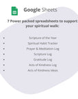 The Spirit-Led Tracker for Faith and Accountability