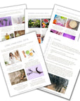 keys to long hair, strong hair, thicker hair and moisturized hair mock up from book on mastering hair goals