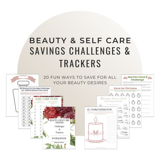 BEAUTY & SELF CARE SAVINGS CHALLENGES & TRACKERS