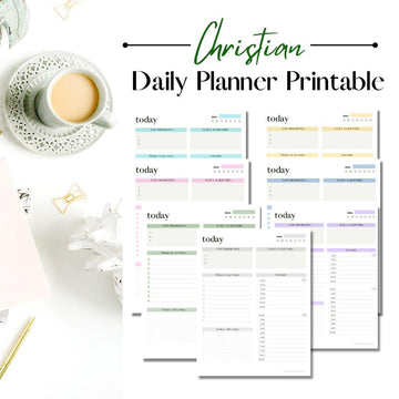 DAILY CHRISTIAN PLANNER PAGES