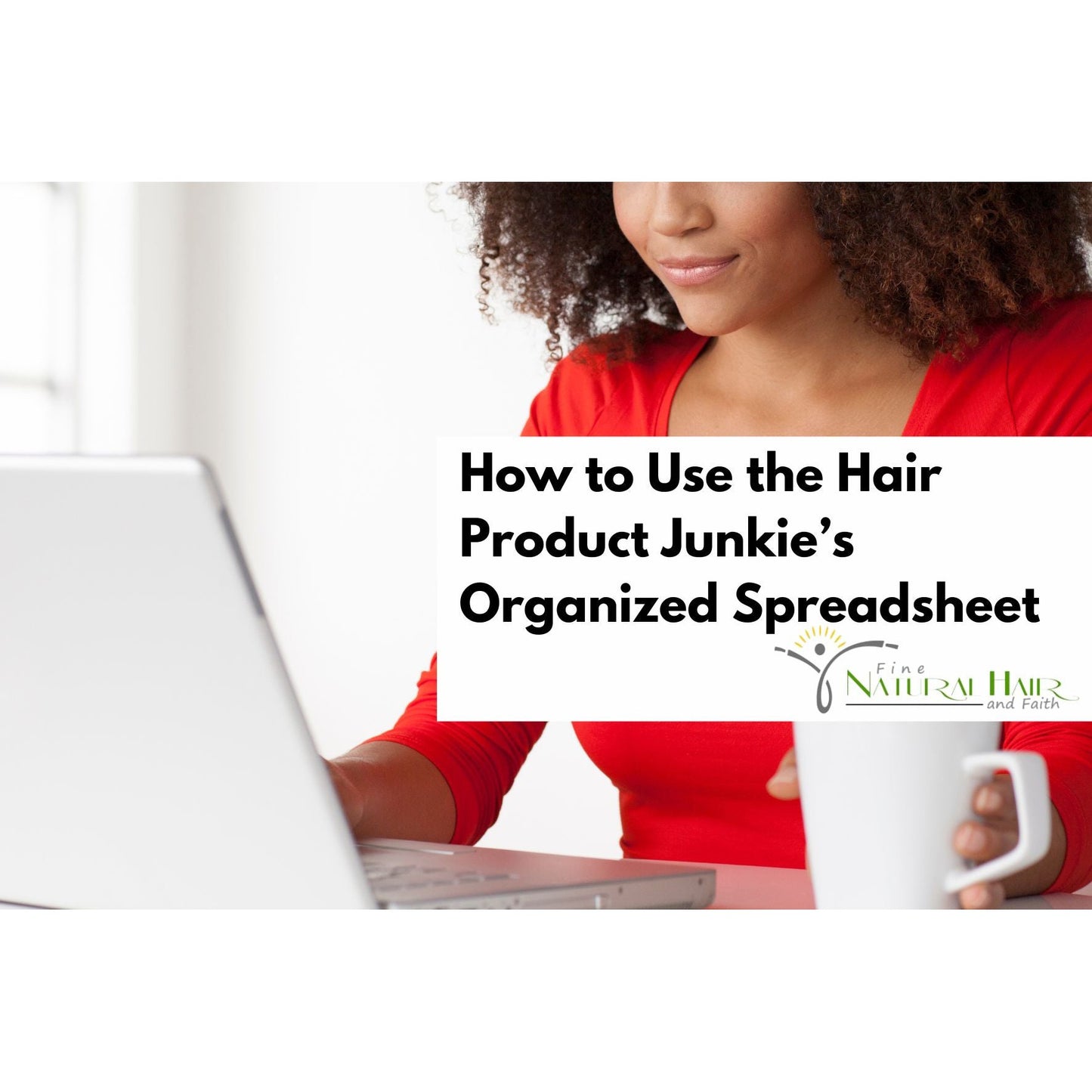 THE PRODUCT JUNKIE'S ORGANIZED SPREADSHEET