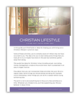 christian lifestyle chapter from life hacks guide