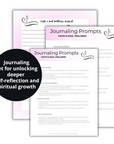 journaling prompts and journal paper