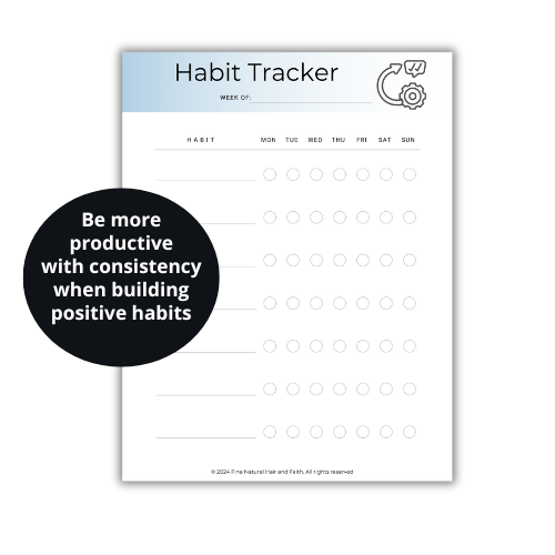 printable habit tracker