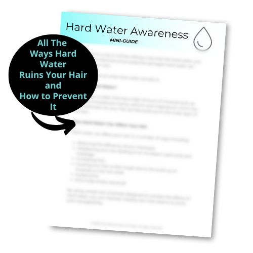 hard water awareness guide mockup