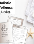 checklist images for holistic wellness guidelines