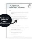 checklist of personal growth tips