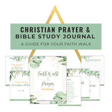 CHRISTIAN PRAYER & BIBLE STUDY JOURNAL