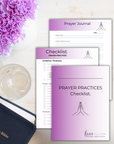 prayer practices checklist printable mockup