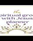 video flip through of spiritual growth with Jesus planner