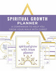 spiritual growth planner for christians to grow in christian faith