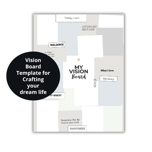 vision board template