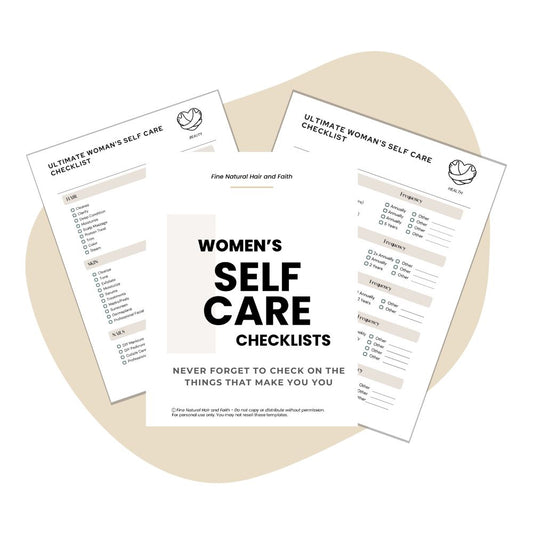 WOMEN'S SELF CARE CHECKLISTS: HEALTH AND BEAUTY